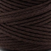 MAHINA Garn 2mm geflochten Schokobraun 150m - Garne > Baumwollgarne > Pferdeseile > Geflochten > 2mm > 150m von mahina