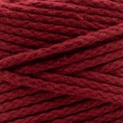MAHINA Garn 4mm geflochten Purpurrot 100m - Garne > Baumwollgarne > Pferdeseile > Geflochten > 4mm > 100m von mahina
