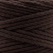 MAHINA Garn 4mm geflochten Schokobraun 100m - Garne > Baumwollgarne > Pferdeseile > Geflochten > 4mm > 100m von mahina