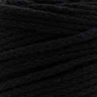MAHINA Garn 4mm geflochten Schwarz 100m - Garne > Baumwollgarne > Pferdeseile > Geflochten > 4mm > 100m von mahina