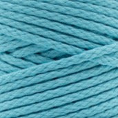 MAHINA Garn 4mm geflochten Türkis 100m - Garne > Baumwollgarne > Pferdeseile > Geflochten > 4mm > 100m von mahina