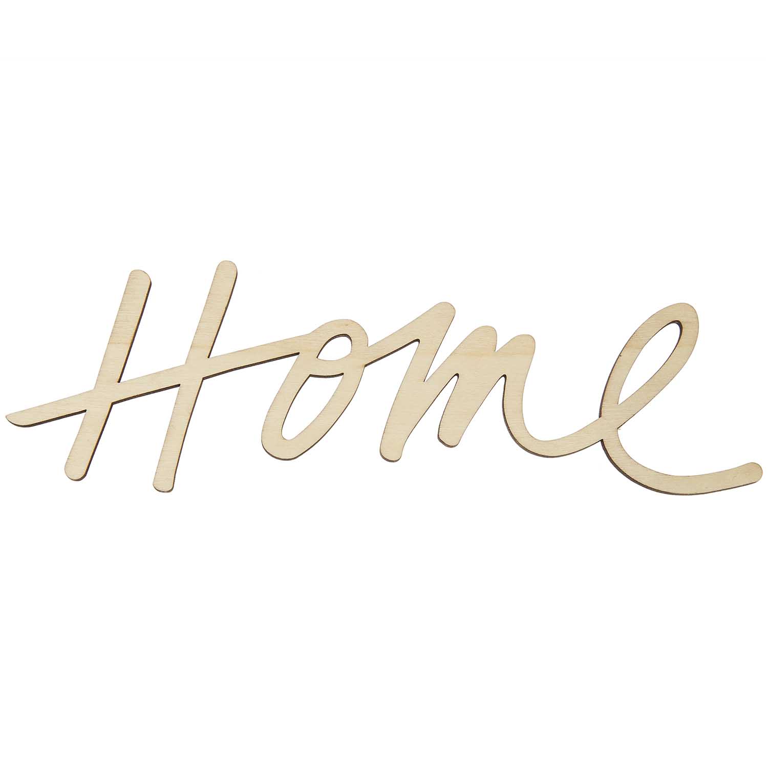 Rico Design Holzschriftzug magnetisch "Home", 28x9cm - Bastelbedarf -> Holz > Holzkränze von mahina