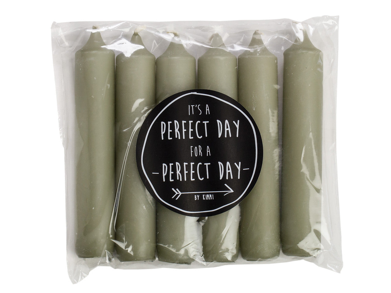 Kerze "Cadeau" 2,1x12cm 6 Stück 15 Farben - Interior > Dekoration > Kerzen von mahina