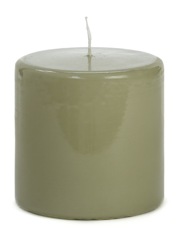 Kerze "Glasiert" 6 Farben 2 Größen - Interior > Dekoration > Kerzen von mahina