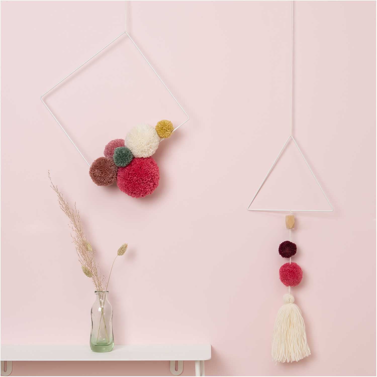 Metallring "Quadrat" in weiß, verschiedene Größen - mahina