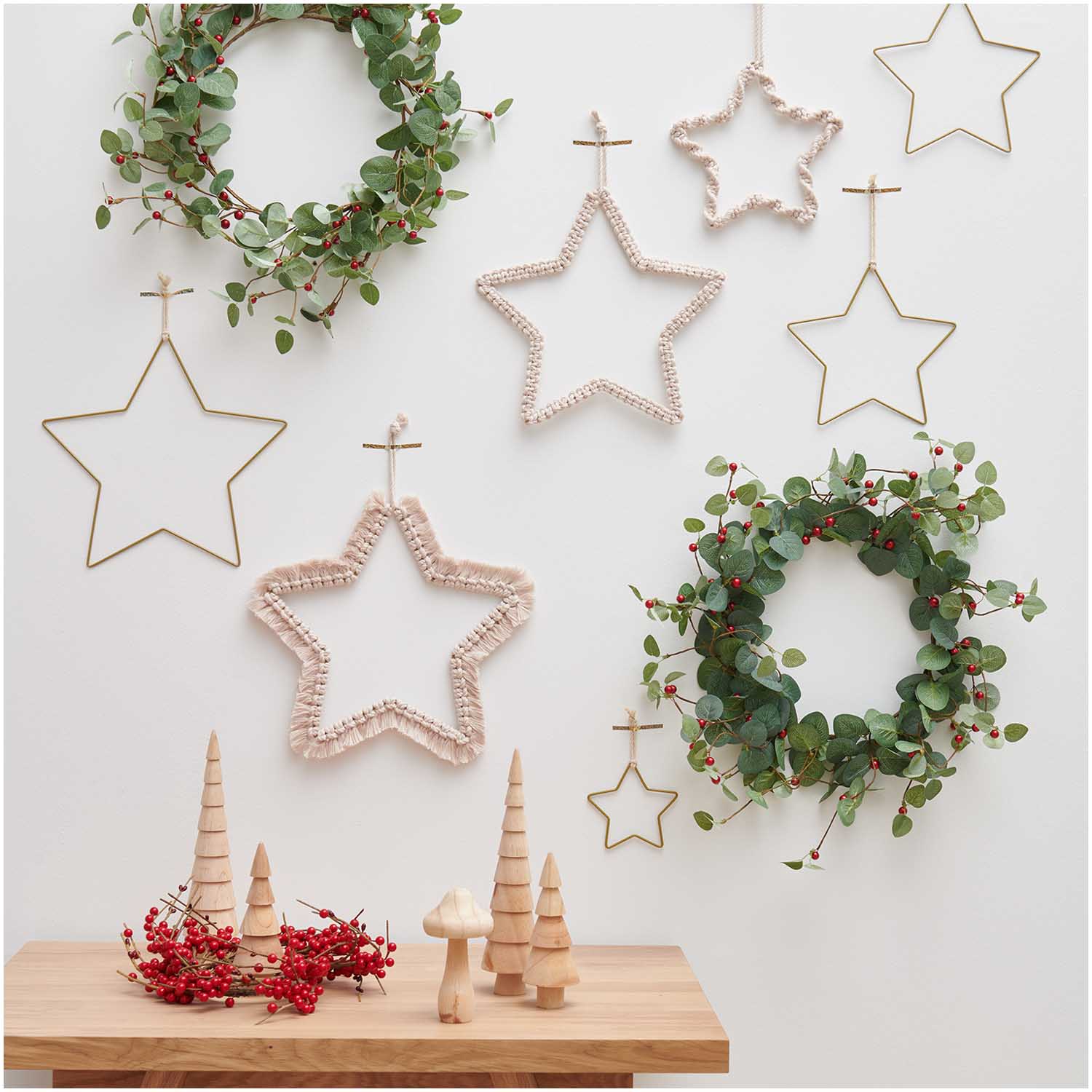 Metallring "Stern" gold 3 Größen - Bastelbedarf -> Metall -> Metallringe -> Sonstige Formen von mahina