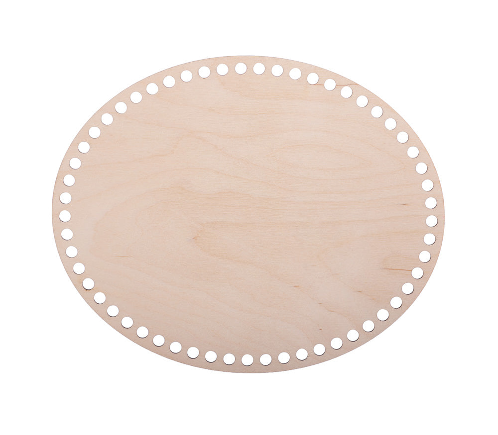 Häkelboden "Oval" Birkenholz 7 Größen - Bastelbedarf -> Häkeln und Stricken -> Häkelboden von mahina