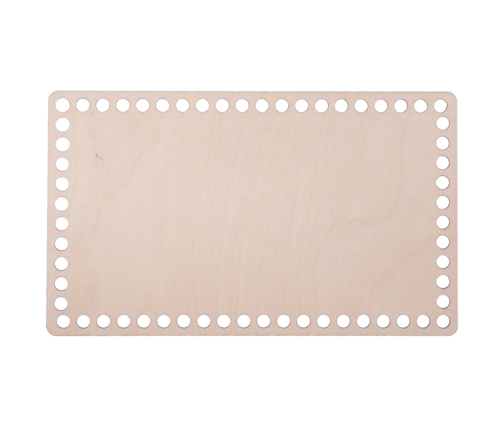 Häkelboden "Rechteck lang" Birkenholz 7 Größen - Bastelbedarf -> Häkeln und Stricken -> Häkelboden von mahina