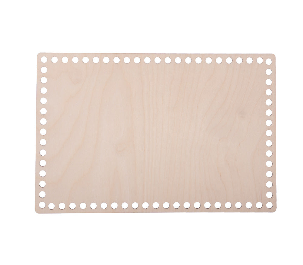 Häkelboden "Rechteck lang" Birkenholz 7 Größen - Bastelbedarf -> Häkeln und Stricken -> Häkelboden von mahina