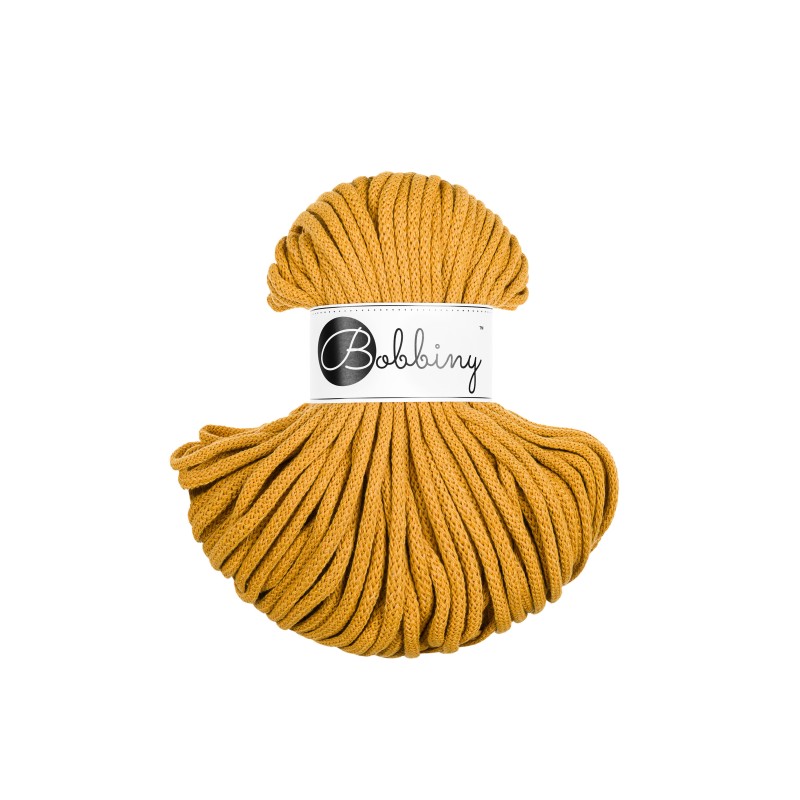 Bobbiny PREMIUM Flechtkordel 5mm geflochten 50m - Garne > Baumwollgarne > Bobbiny > Geflochten > 5mm von mahina
