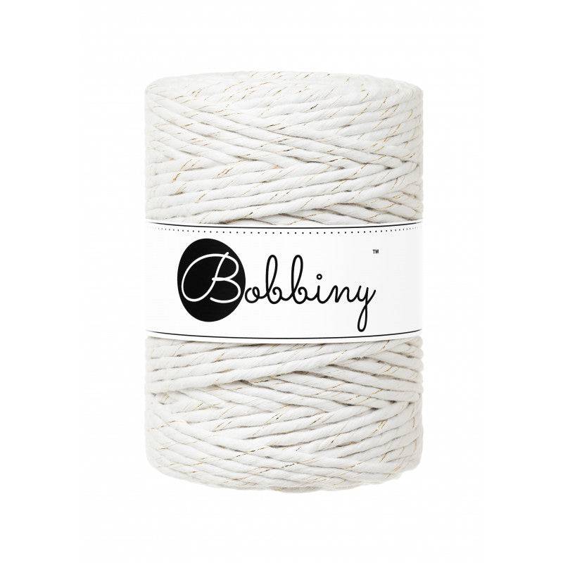 Bobbiny Makramee Garn 5mm gezwirnt 100m - Garne > Baumwollgarne > Bobbiny > Gezwirnt > 5mm von mahina
