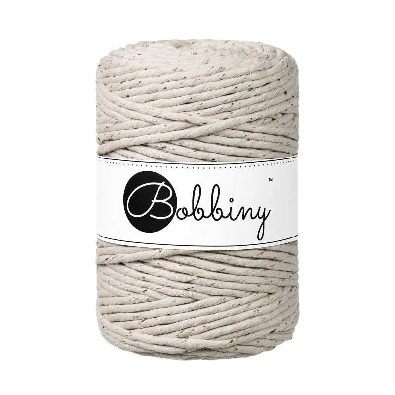 Bobbiny Makramee Garn 5mm gezwirnt 100m - Garne > Baumwollgarne > Bobbiny > Gezwirnt > 5mm von mahina