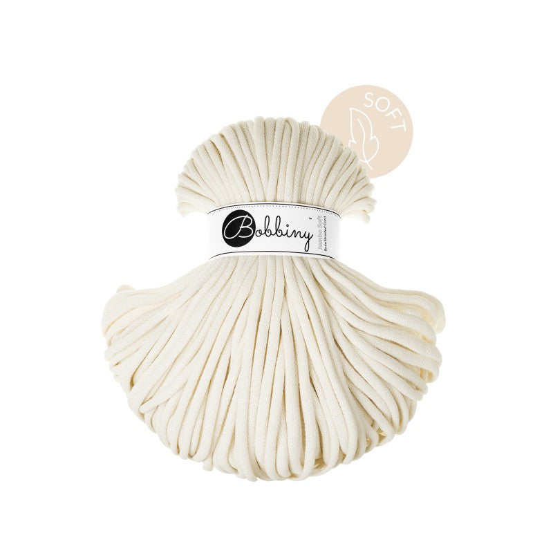 Bobbiny JUMBO SOFT Flechtkordel 8mm geflochten - Garne > Baumwollgarne > Bobbiny > Geflochten > 9mm von mahina