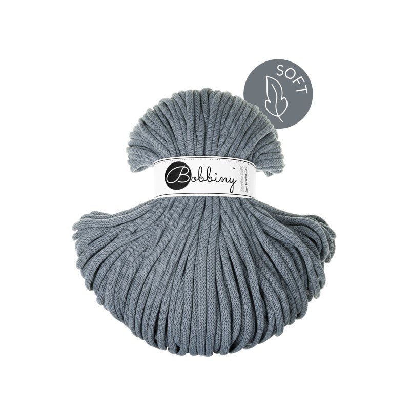 Bobbiny JUMBO SOFT Flechtkordel 8mm geflochten - Garne > Baumwollgarne > Bobbiny > Geflochten > 9mm von mahina