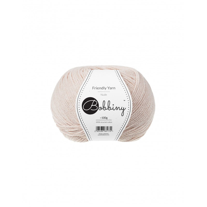 Bobbiny Friendly Yarn Nude 100g - Garne > Bobbiny > Friendly Yarn von mahina