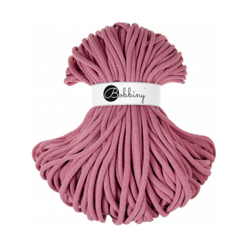 Bobbiny JUMBO Flechtkordel 9mm geflochten Blossom 100m - Garne > Baumwollgarne > Bobbiny > Geflochten > 9mm von mahina