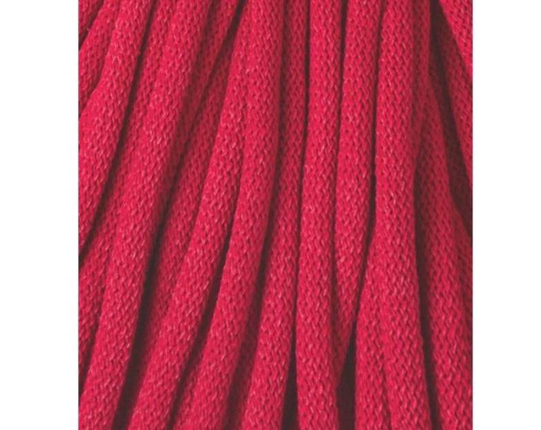 Bobbiny JUMBO Flechtkordel 9mm geflochten Classic Red 100m - mahina