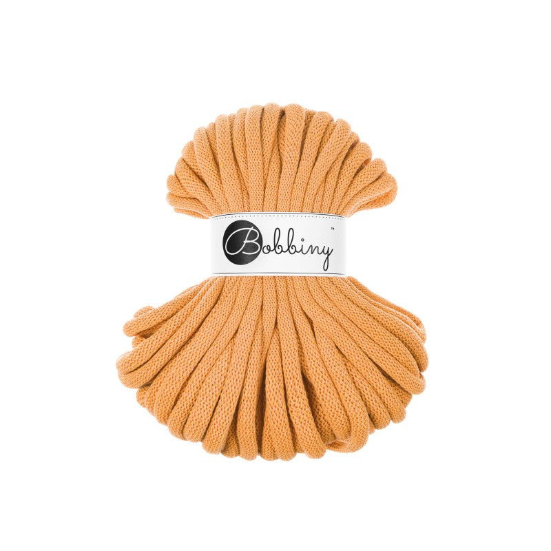Bobbiny JUMBO Flechtkordel 9mm geflochten Orange 30m - Garne > Baumwollgarne > Bobbiny > Geflochten > 9mm von mahina
