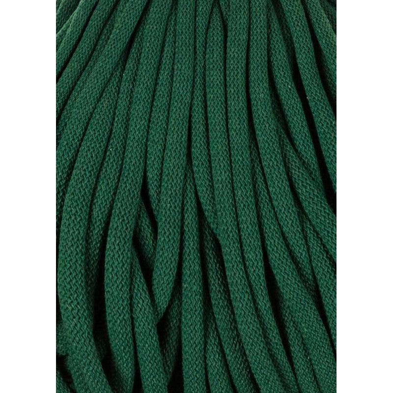 Bobbiny JUMBO Flechtkordel 9mm geflochten Pine Green 100m - Garne > Baumwollgarne > Bobbiny > Geflochten > 9mm von mahina