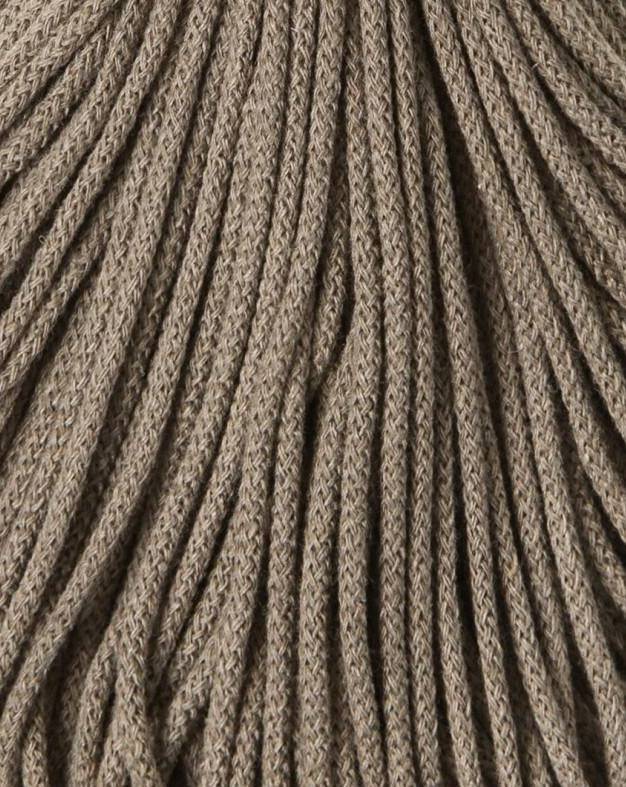 Bobbiny JUNIOR Flechtkordel 3mm geflochten Coffee 100m - Garne > Baumwollgarne > Bobbiny > Geflochten > 3mm von mahina