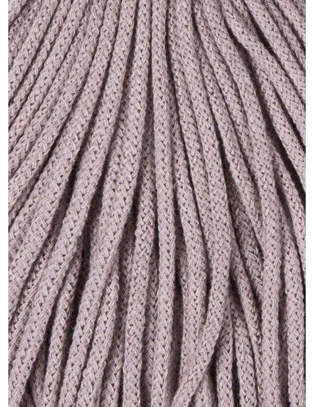 Bobbiny JUNIOR Flechtkordel 3mm geflochten Pearl 100m - Garne > Baumwollgarne > Bobbiny > Geflochten > 3mm von mahina