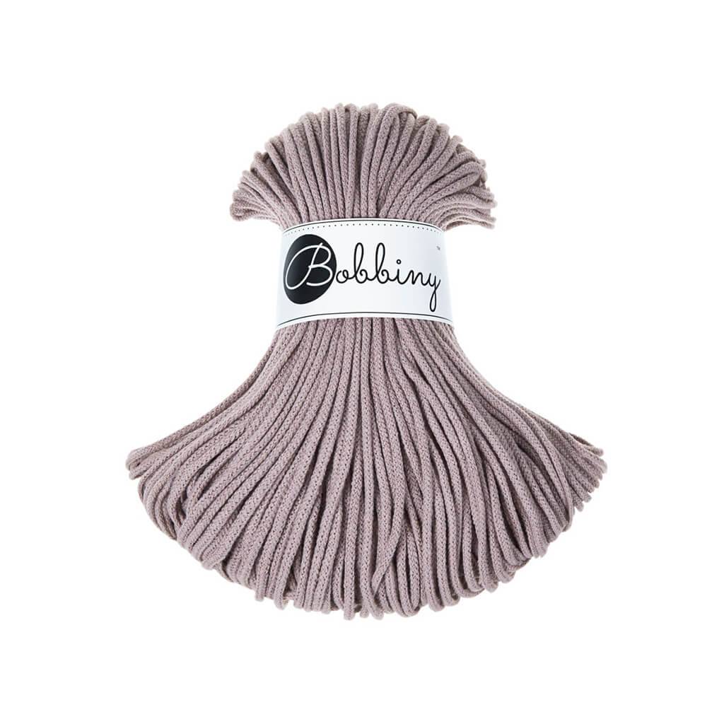 Bobbiny JUNIOR Flechtkordel 3mm geflochten Pearl 100m - Garne > Baumwollgarne > Bobbiny > Geflochten > 3mm von mahina