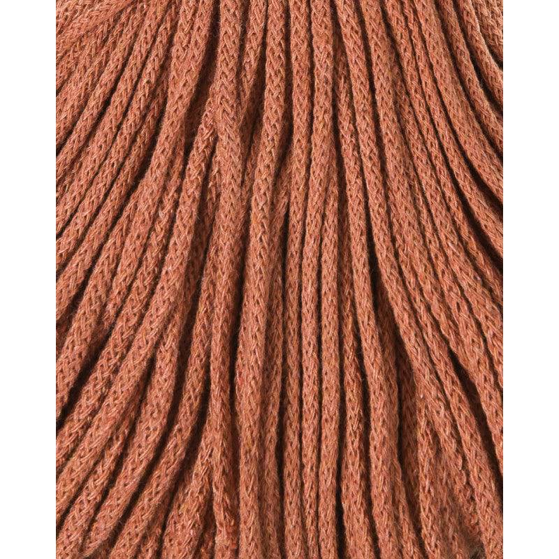 Bobbiny JUNIOR Flechtkordel 3mm geflochten Terracotta 100m - mahina