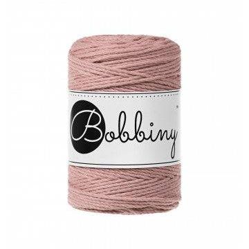 Bobbiny Makramee Garn 1,5mm 3ply Blush 100m - Garne > Baumwollgarne > Bobbiny > 3ply > 1,5mm von mahina