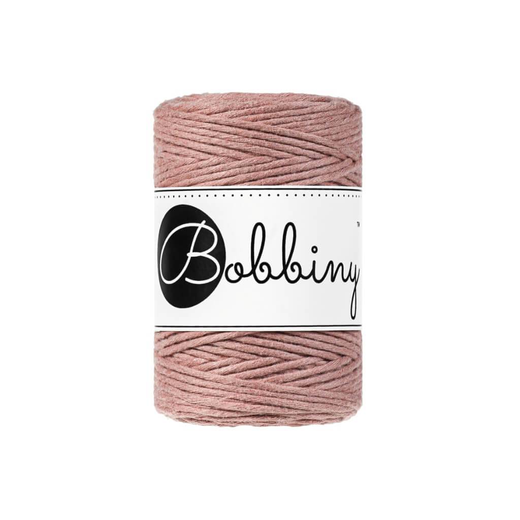 Bobbiny Makramee Garn 1,5mm gezwirnt Blush 100m - mahina