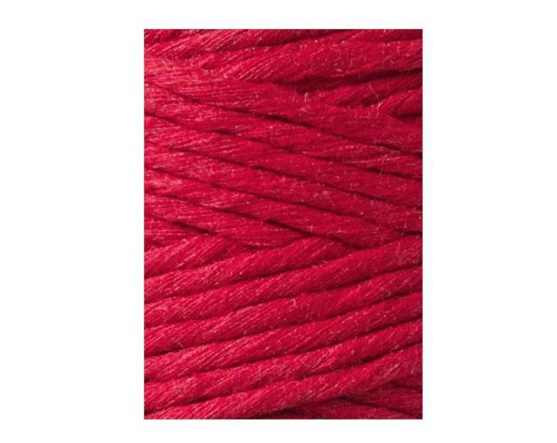 Bobbiny Makramee Garn 1,5mm gezwirnt Classic Red 100m - mahina