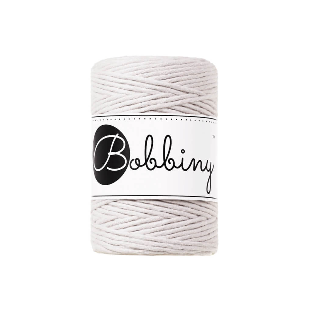 Bobbiny Makramee Garn 1,5mm gezwirnt Moonlight 100m - mahina