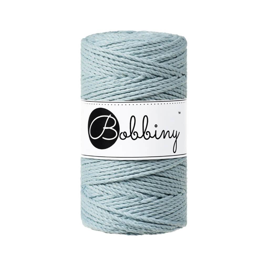 Bobbiny Makramee Garn 3mm 3ply Misty 100m - mahina