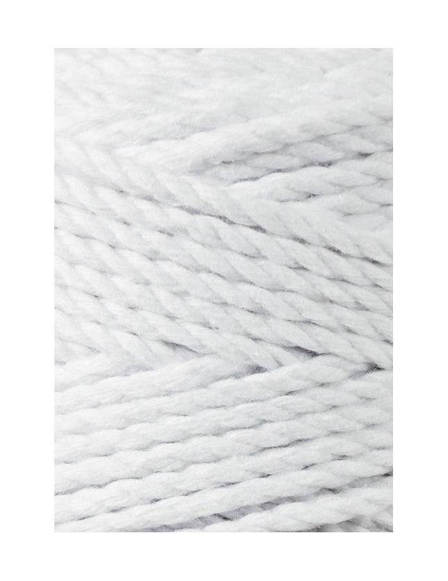 Bobbiny Makramee Garn 3mm 3ply White 100m - mahina