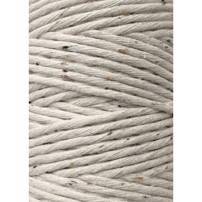 Bobbiny Makramee Garn 3mm gezwirnt Leopard 100m - Garne > Baumwollgarne > Bobbiny > Gezwirnt > 3mm von mahina