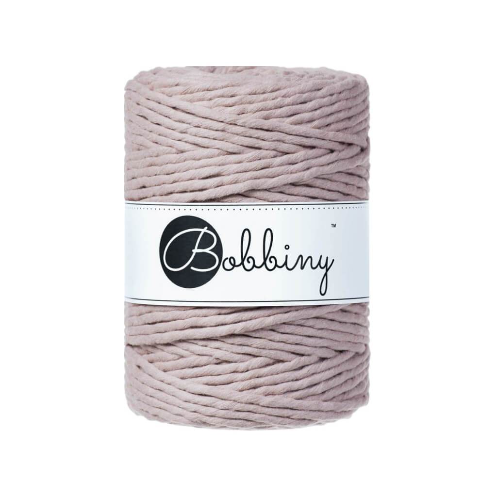 Bobbiny Makramee Garn 5mm gezwirnt Pearl 100m - mahina