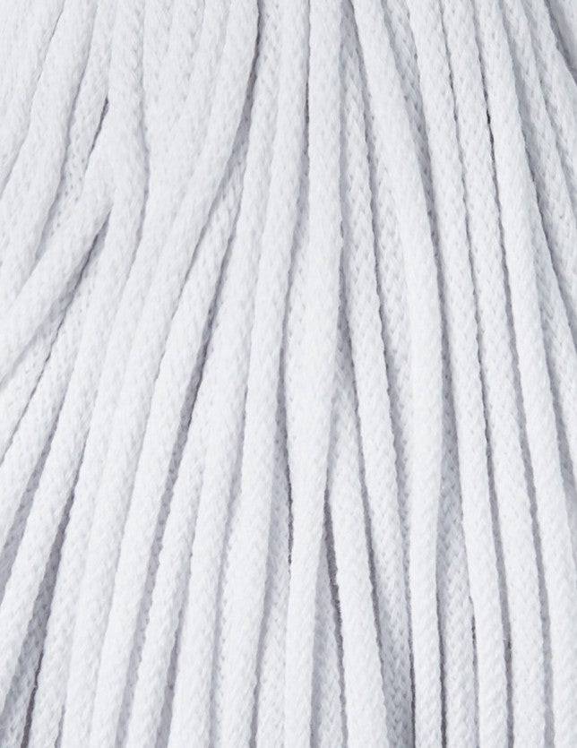 Bobbiny PREMIUM Makramee Flechtkordel 5mm geflochten White 100m - mahina