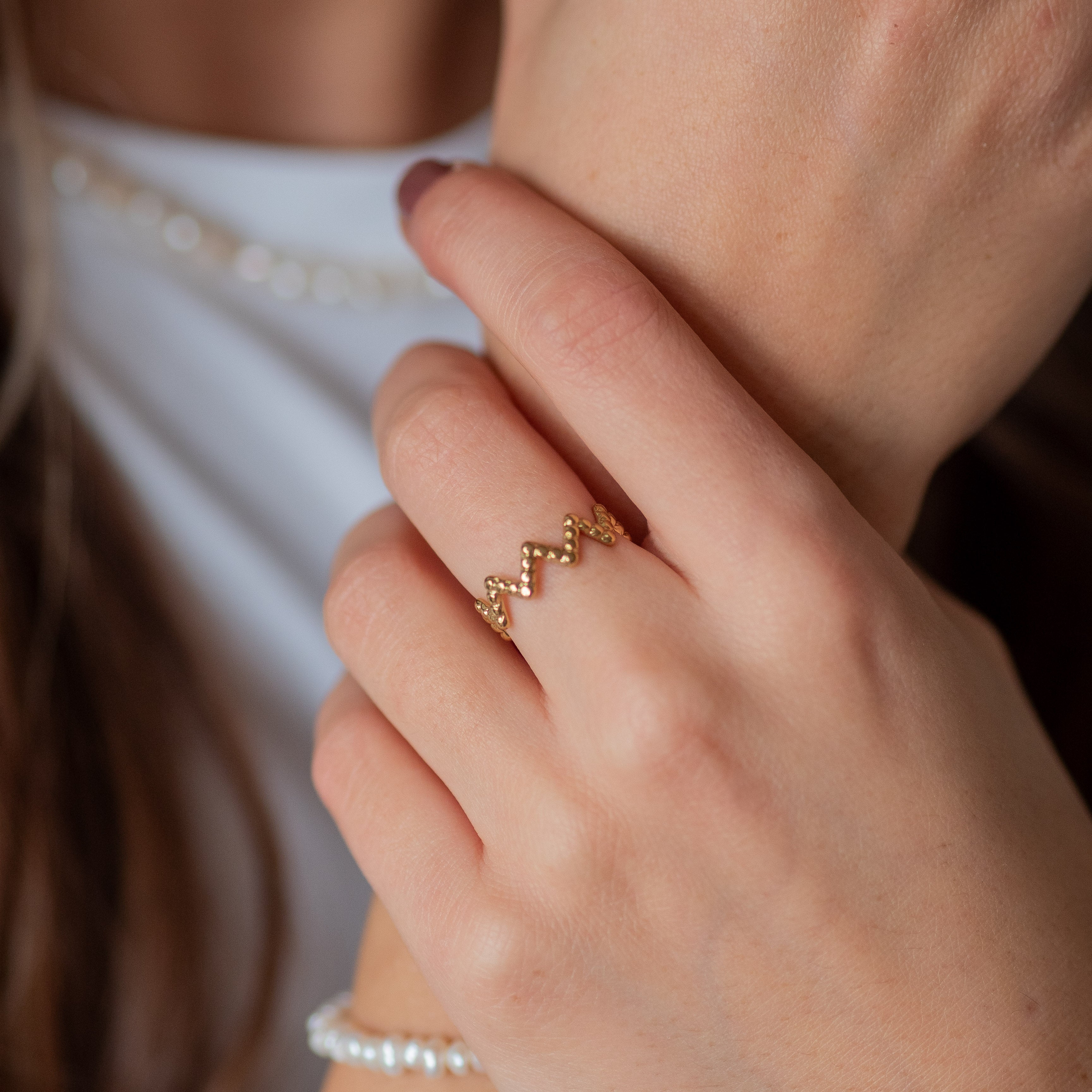 Azenia Ring - Schmuck von mahina