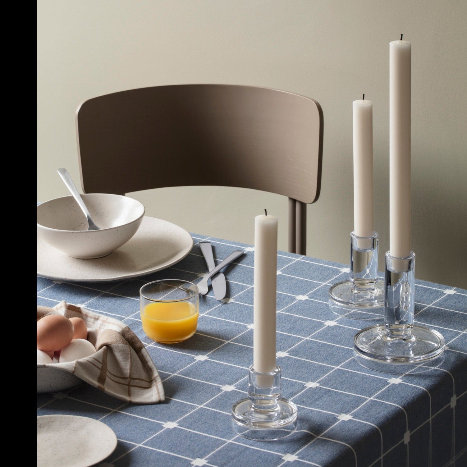 Kerzenständer aus Glas "Miya" in verschiedenen Größen - Interior > Dekoration > Kerzenständer von mahina