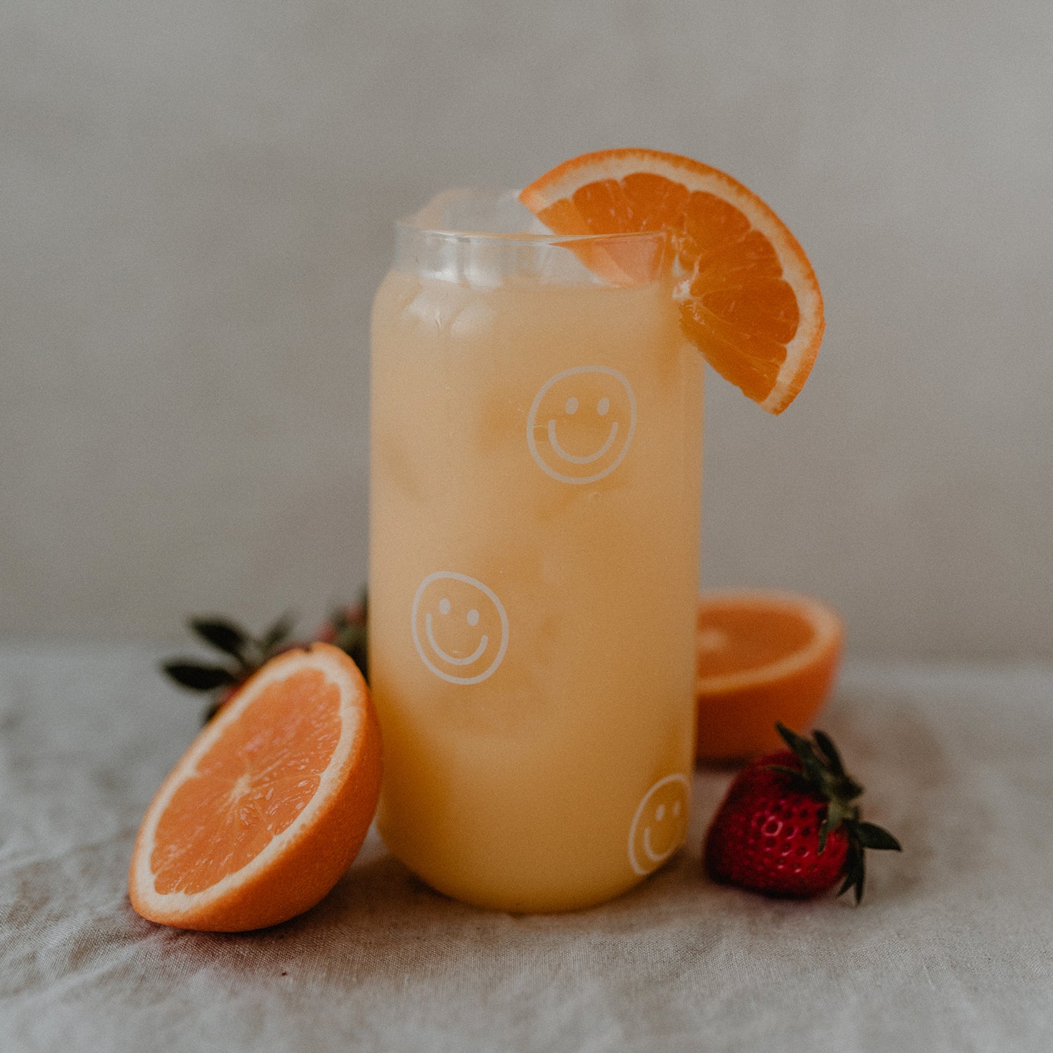 Eulenschnitt Hohes Trinkglas Smileys 500ml - Interior > Dekoration > Tassen von mahina