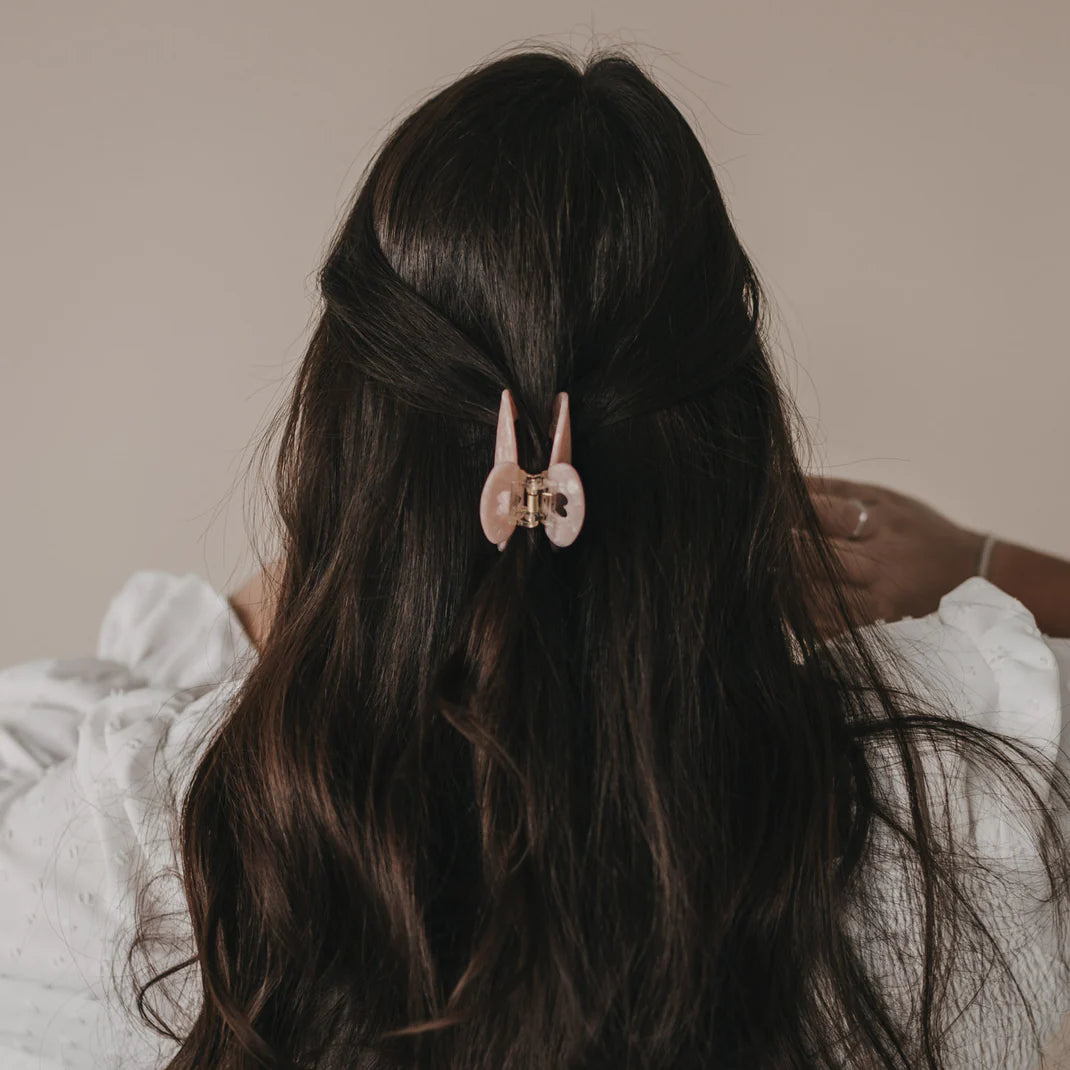 Eulenschnitt Haarspange Herz Blush - Interior > Dekoration > Sonstiges von mahina