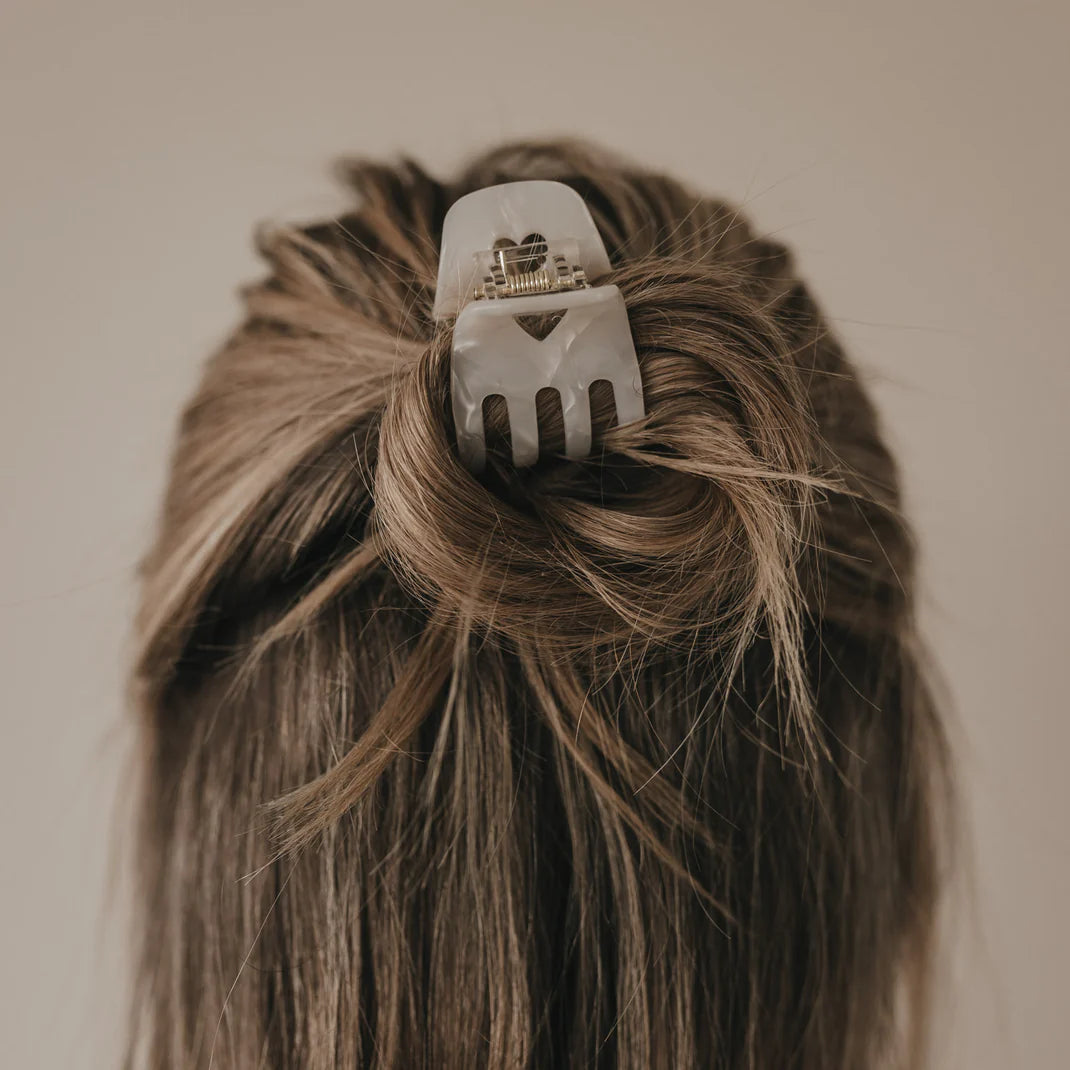 Eulenschnitt Haarspange Herz Pearl - Interior > Dekoration > Sonstiges von mahina