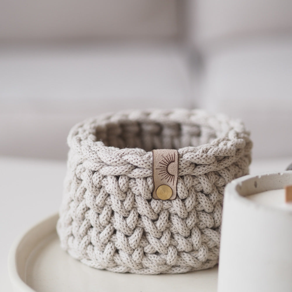 mahina x Bobbiny Crochet Set – Round Edition - Garne > Baumwollgarne > Bobbiny > Geflochten > 5mm von mahina
