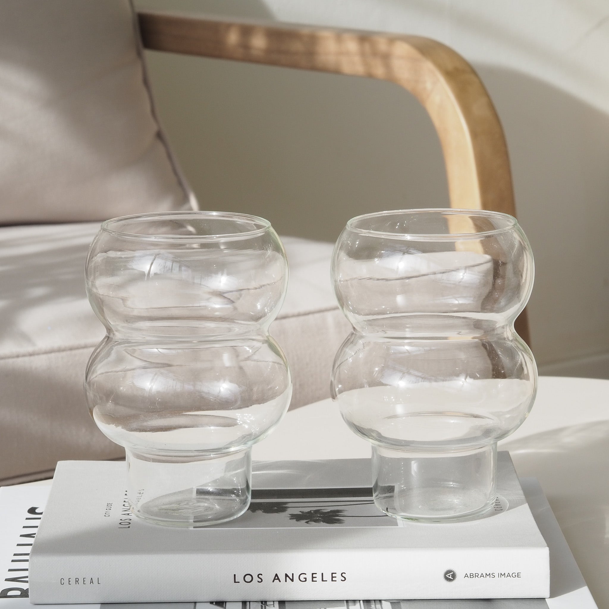 Glas Two-Bubble 535ml, 2 Stück - Trinkgläser von mahina