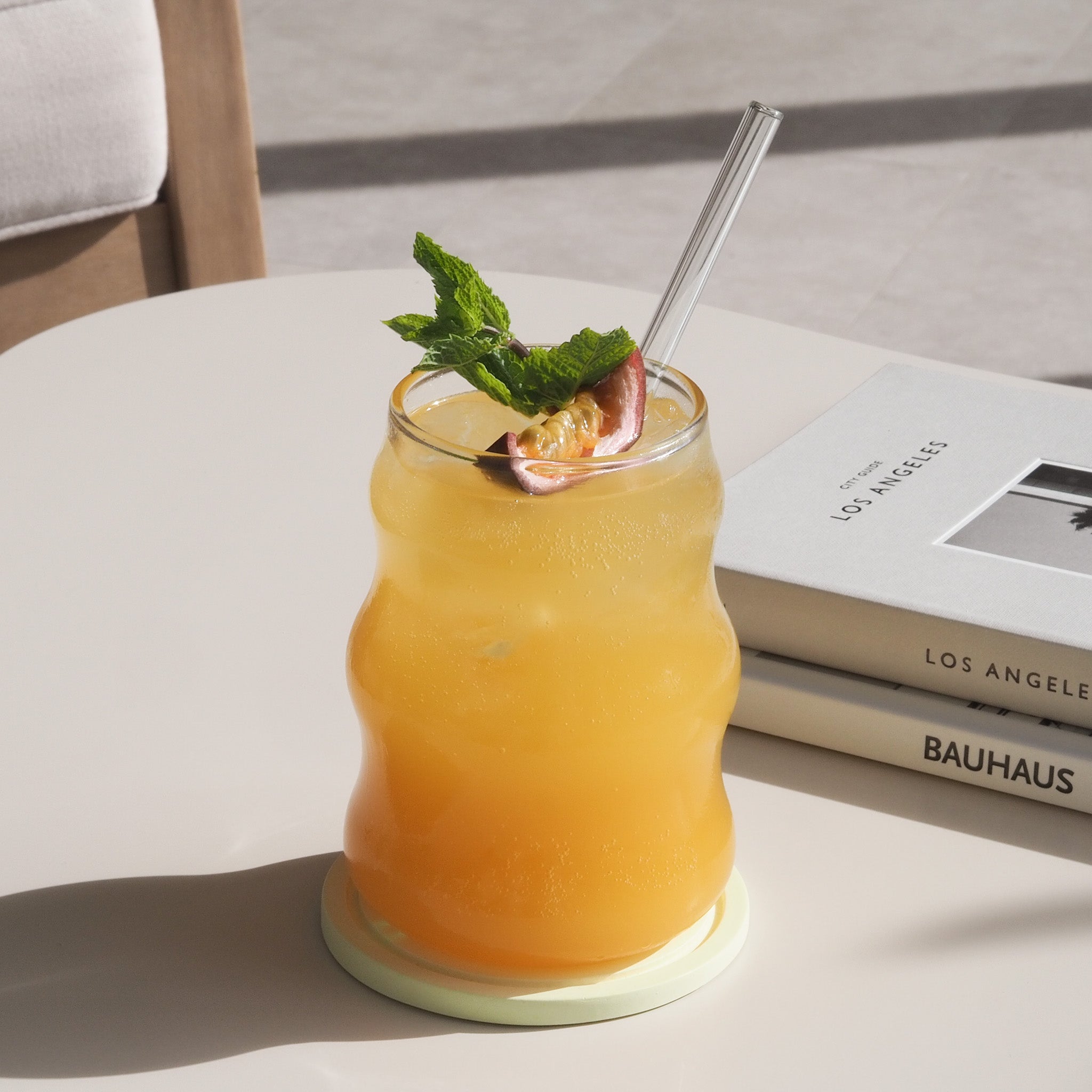 Wave Glas 500ml, 2 Stück - Trinkgläser von mahina