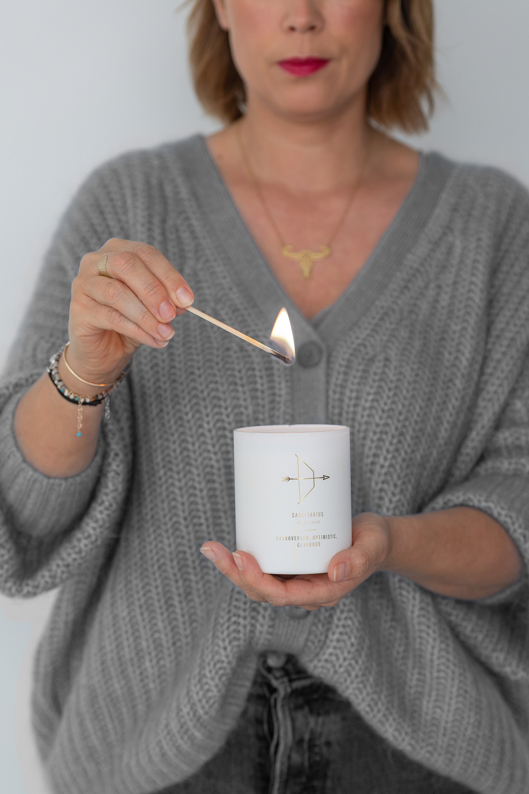 Astro Duftkerze "Sternzeichen" weiß - Interior > Dekoration > Kerzen von mahina