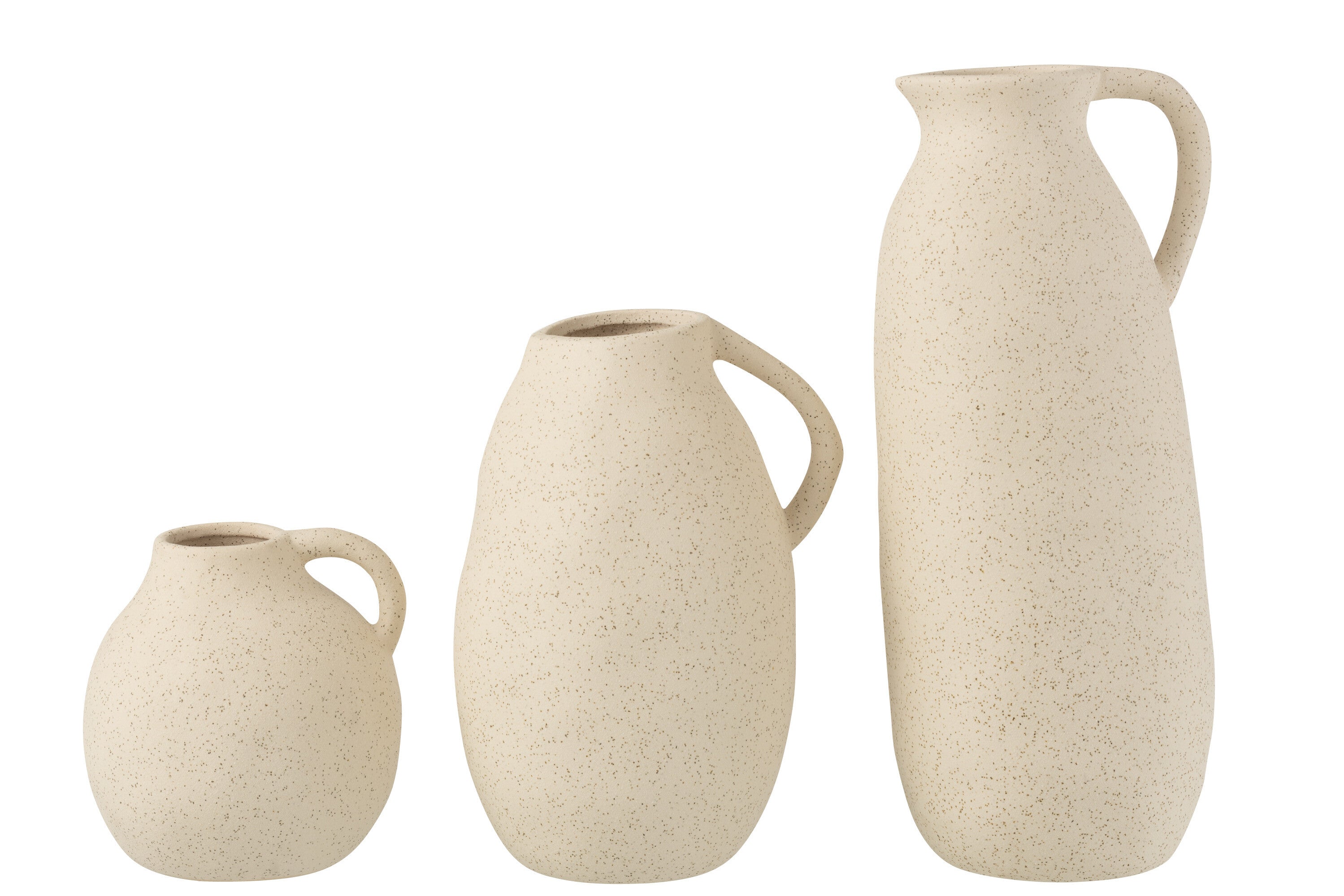 Handgemachte Vase "Toskana" in beige, verschiedene Größen - Interior > Dekoration > Vasen von mahina
