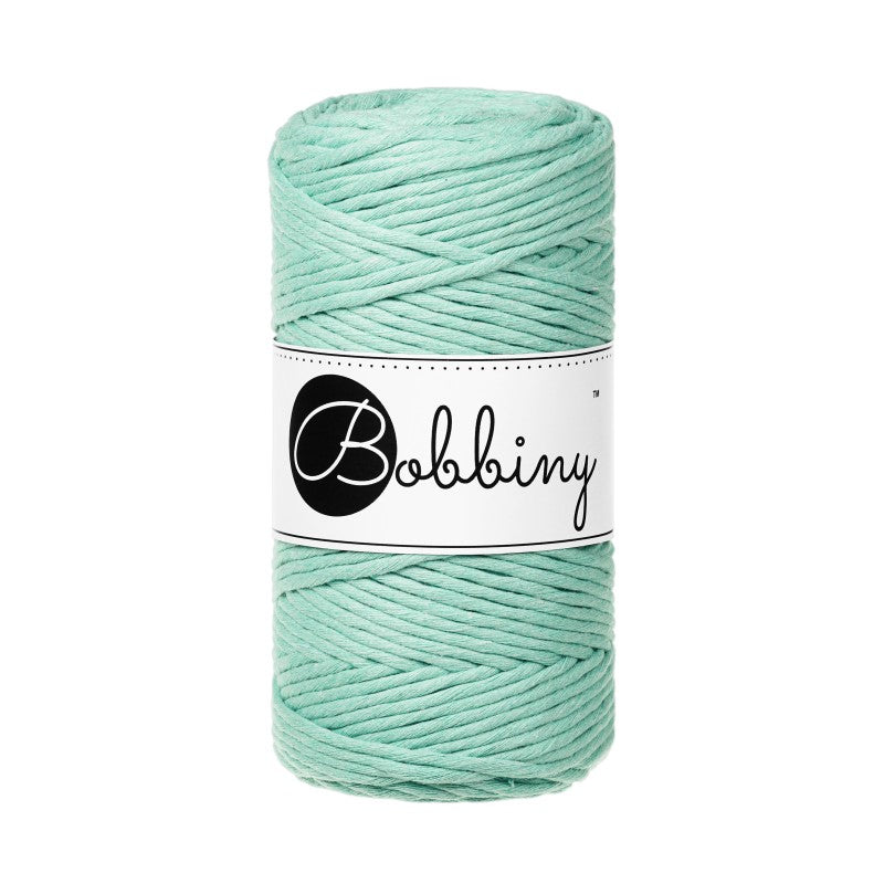 Bobbiny Makramee Garn 3mm gezwirnt 100m - Garne > Baumwollgarne > Bobbiny > Gezwirnt > 3mm von mahina
