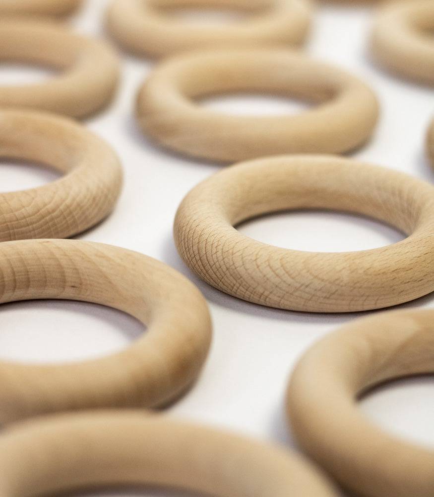 Holzring "Premium" 70mm - Bastelbedarf -> Holz > Holzringe von mahina