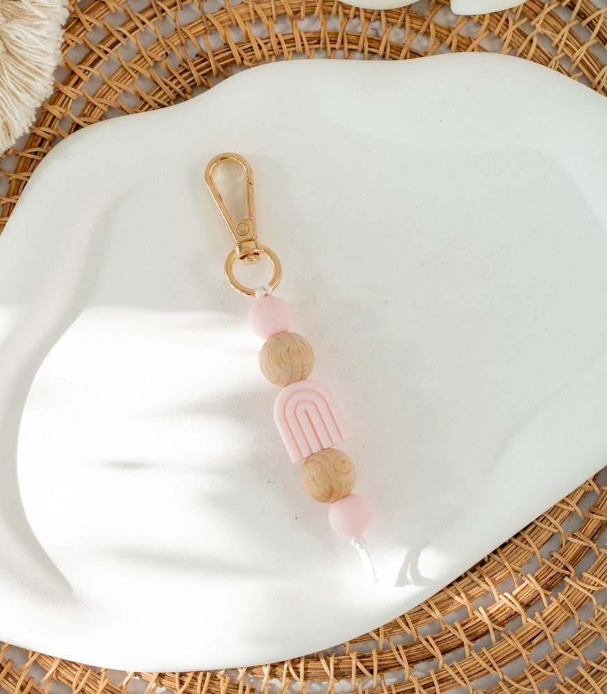 Handgemachter Schlüsselanhänger "Rainbow" - Interior > MAHINA Handmade > Schlüsselanhänger von mahina