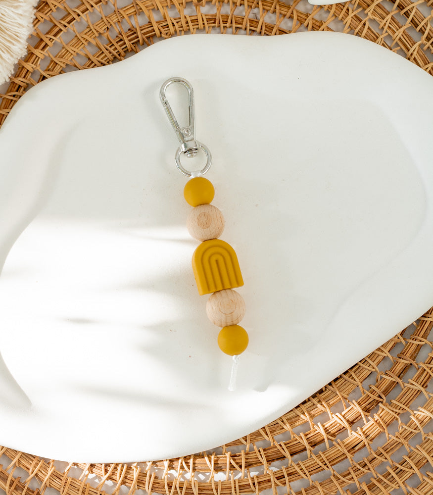 Handgemachter Schlüsselanhänger "Rainbow" - Interior > MAHINA Handmade > Schlüsselanhänger von mahina